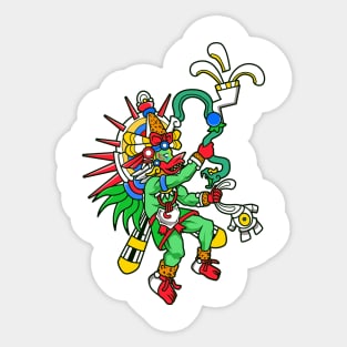 Aztec God of the Wind - Quetzalcoatl Sticker